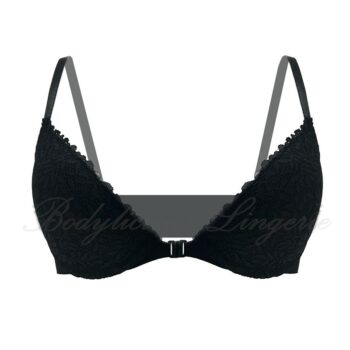 A/B/C Cup: Front Opening Lace Bra