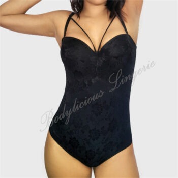 Padded Floral Bodysuit