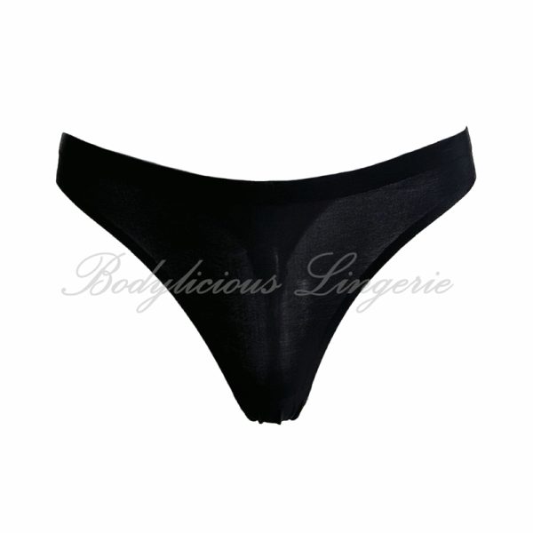Ultimate Comfort: Seamless G-String – Black