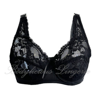 C/D/DD Cup: Non-Padded Lace Bra