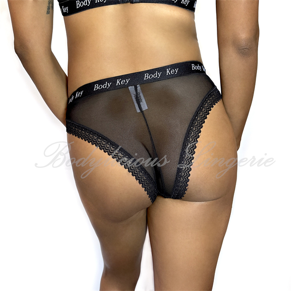 Safari Lacy Panties With Elastic Blend