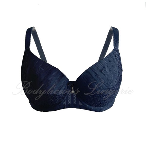 Embroidery Soft Padded Bra
