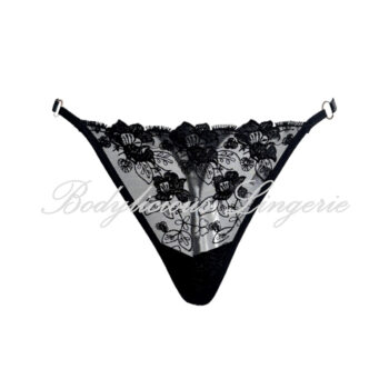 Adjustable Crotchless Lace G-String Free Size