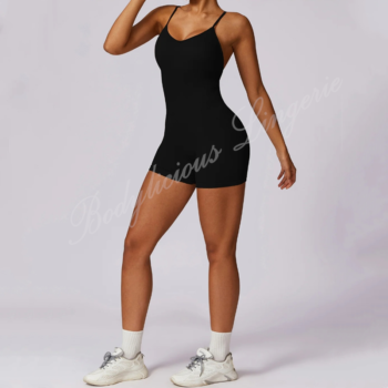 Seamless Strappy Yoga Jumpsuit