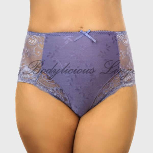 Full Pantie with Lace Insets