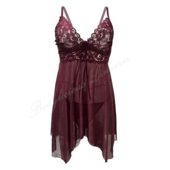 Elegant Lace Babydoll Lingerie