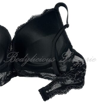 B/C Cup: Silver Thread Embroidery Bra