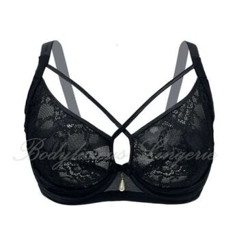 Lace Detail Strappy Underwire Bra