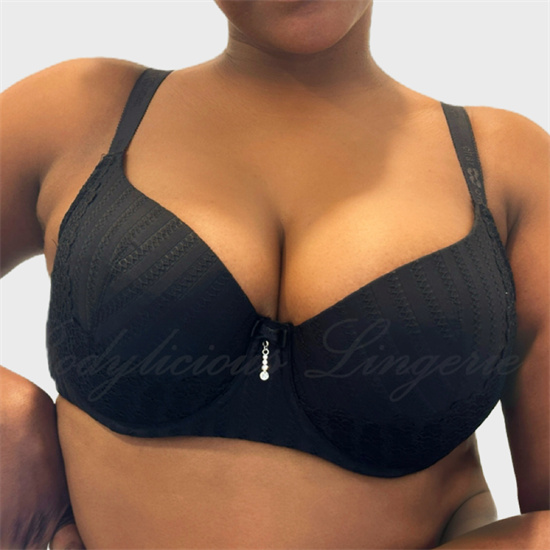 Embroidery Soft Padded Bra