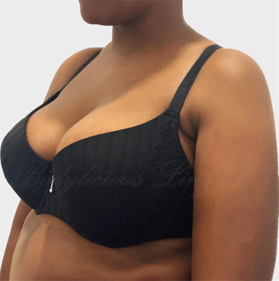 Embroidery Soft Padded Bra