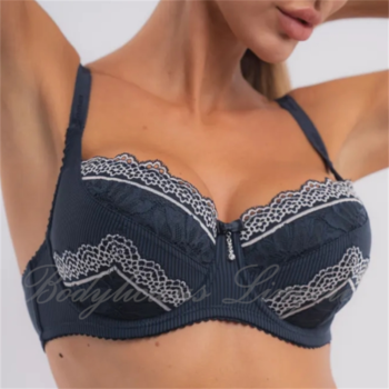 C/D/E Cup: Full Coverage Bra With Lace