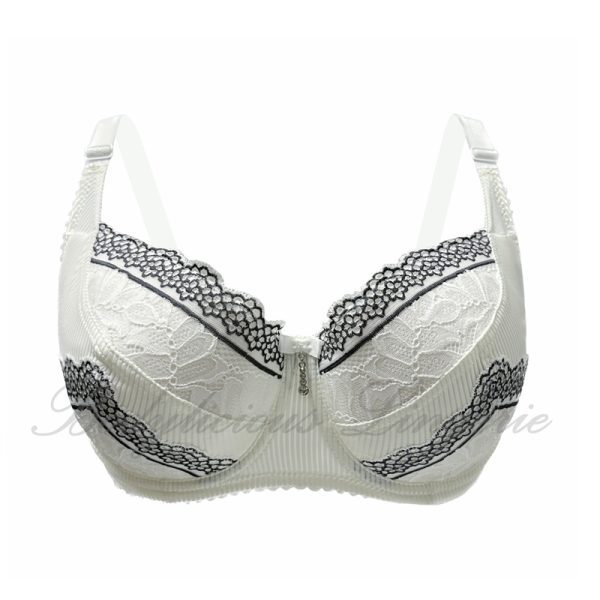 Full Coverage Bra With Lace Trimmed