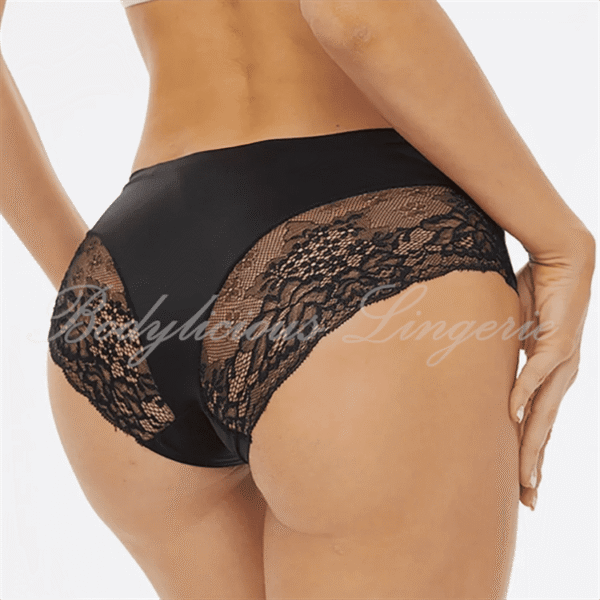 Seamless Pantie with Lace Back