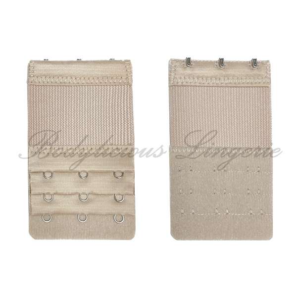 3 Hook Bra Extender With Elastici