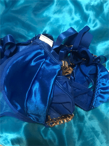 Satin Chain-Accent Lingerie Set photo review