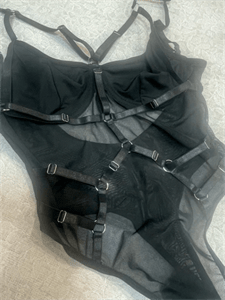 Mesh Strappy Bodysuit photo review