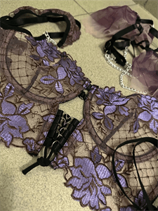 Floral Lace Set with Skirt Detail photo review