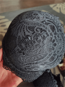 Lace Strappy Plus Size Bra photo review