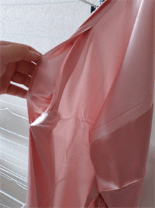Classic Plain Satin Gown photo review
