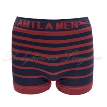 Stripe Seamless Men Boxer