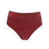 Women's mid - rise modal panties, delicate lace waistband, breathable & stylish.