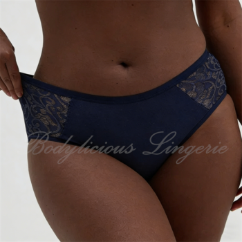 Cotton Full Panty With Lace-tirm