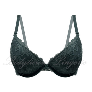 B/C cup: Floral Lace Push Up Bra