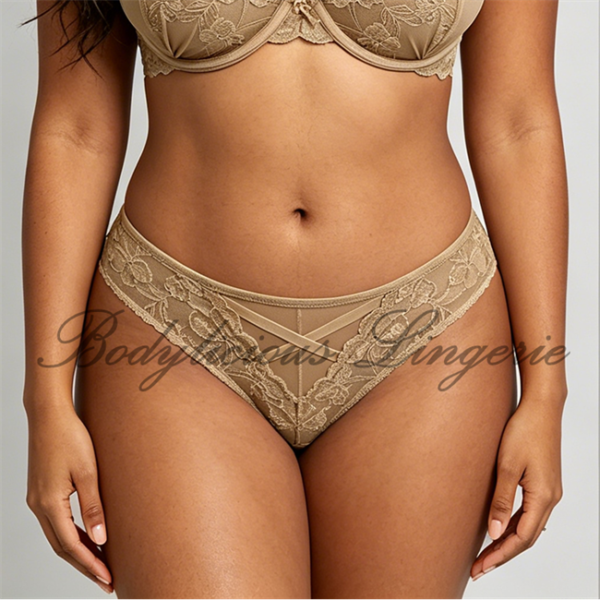 Elegant Lace Criss-Cross Bikini