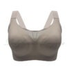 Plus Size Non Underwire Bra Coffee Brown