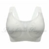 Plus Size Wireless Full Coverage Bra White Bodylicious Lingerie