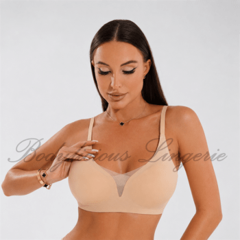 V-Neck Comfort Jelly Bra
