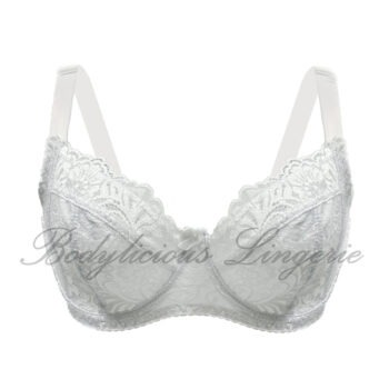 D/E Cup: Full Cup Lace Non‑Padded Support Bra