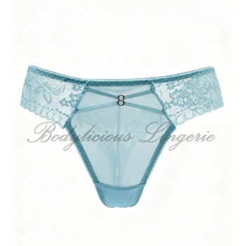 Mesh Floral Lace Brazilian Panty