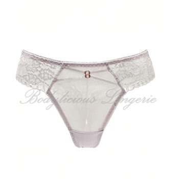Mesh Floral Lace Brazilian Panty