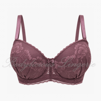 Light Padded Floral Lace Bra